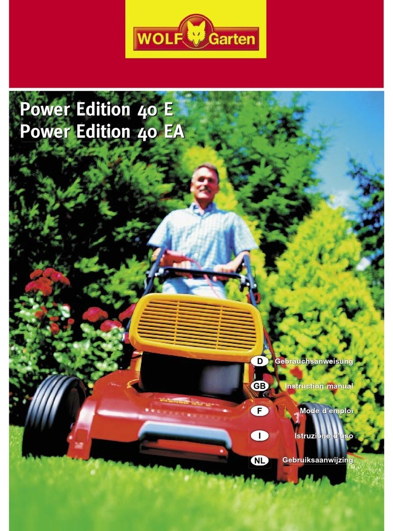 Wolf Garten Premio 40 EA instruction manual