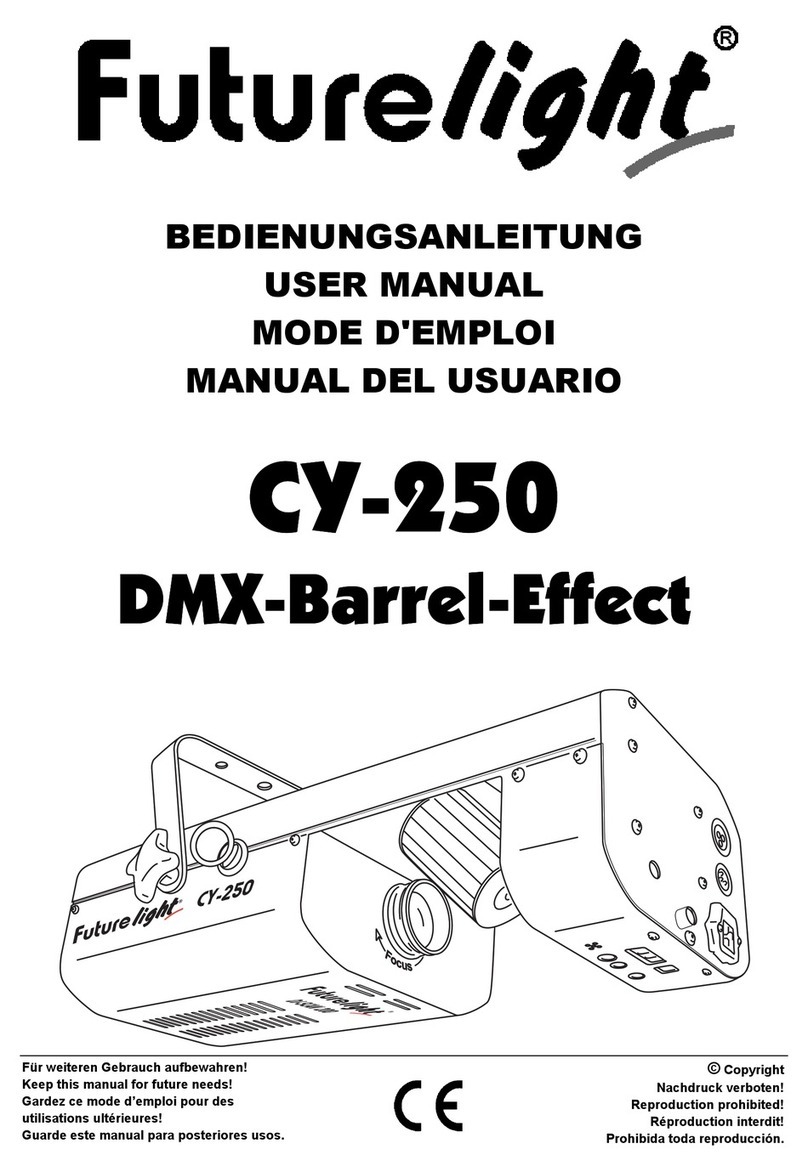 Future light CY-250 User manual