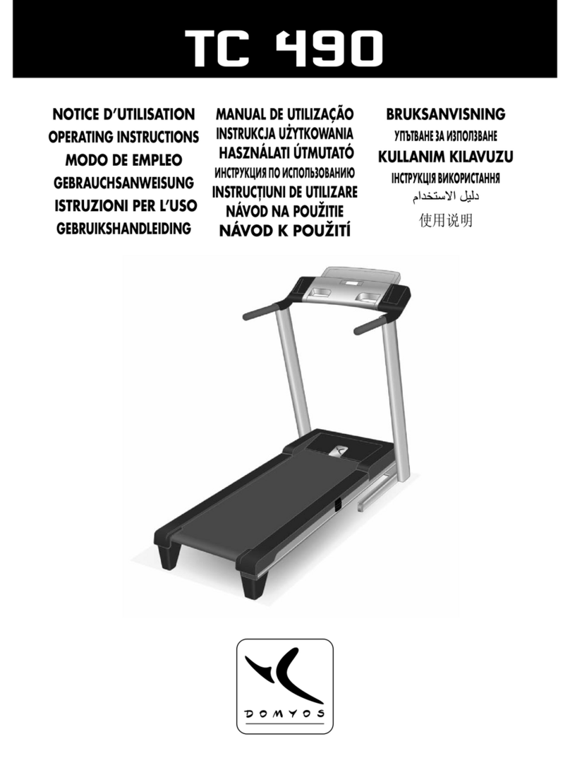 Domyos TC490 User manual