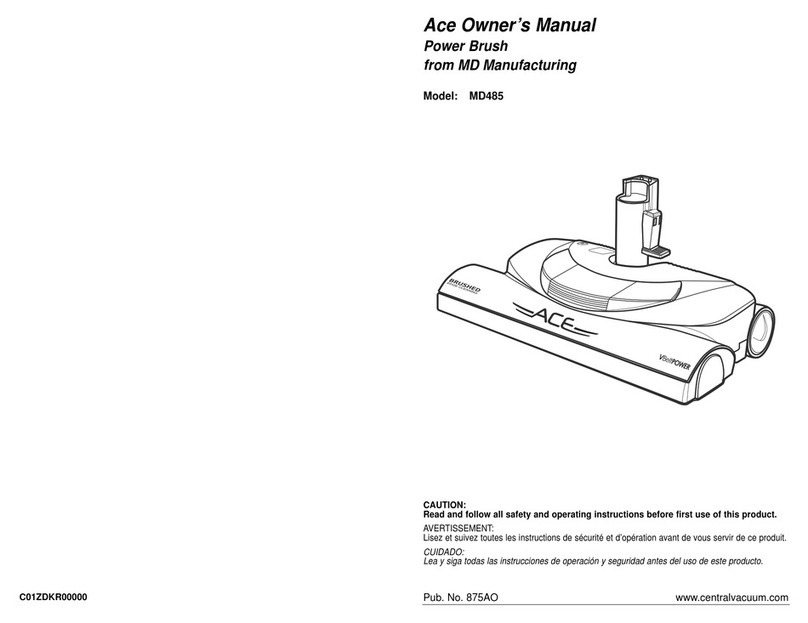 Ace MD485 owner's manual