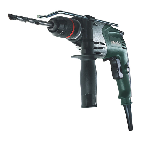 Metabo SBE 610 operating instructions