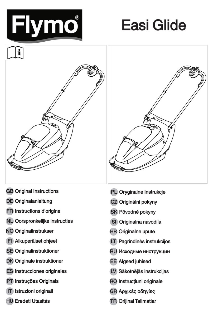Flymo Easi Glide User manual