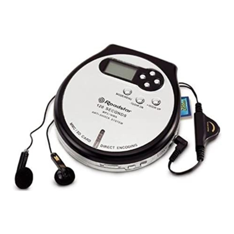 Roadstar PCD-6520SWMPT User manual