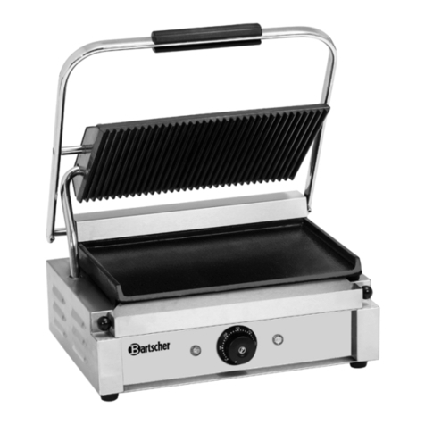 Bartscher Panini User manual Bartscher Panini User manual