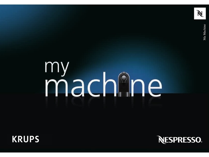Krups Nespresso C50 XN250 User manual