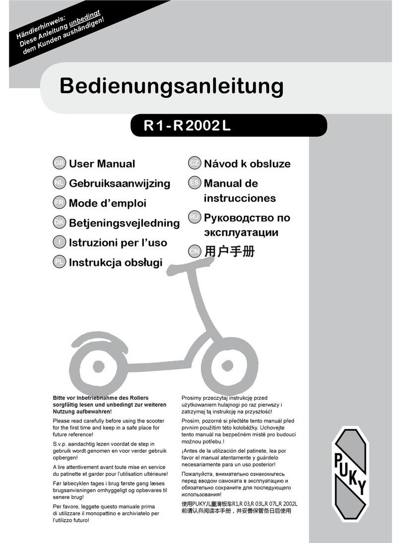 Puky R1-R2002L user manual