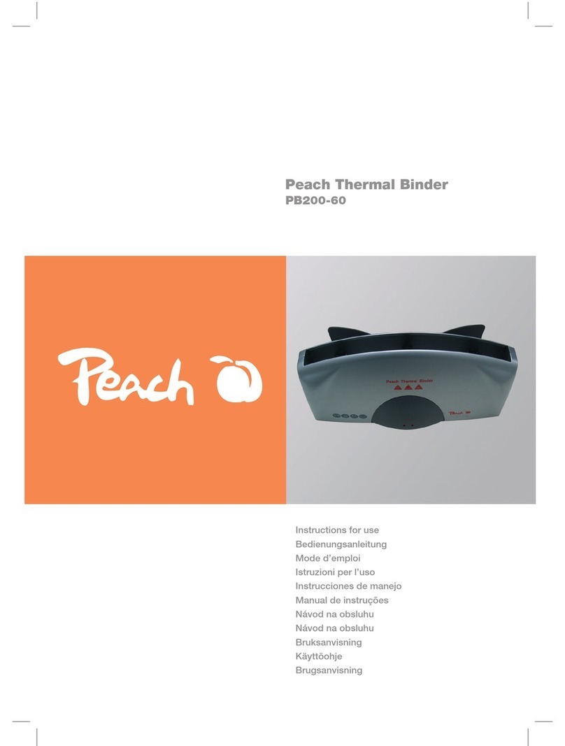Peach PB200-60 Instructions for use