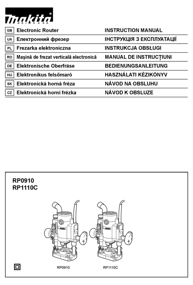 Makita RP0910 User manual Makita RP0910 User manual