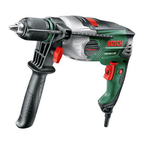 Bosch PSB 850-2 RE User manual