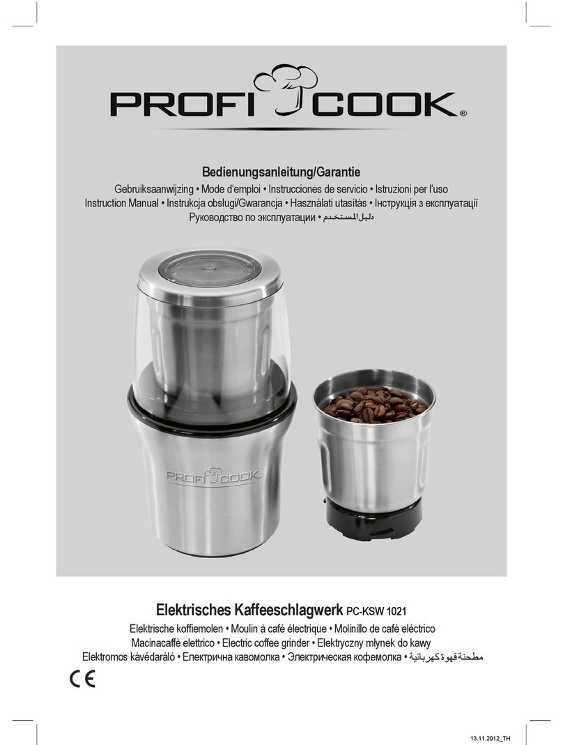 Proficook PC-KSW 1021 User manual
