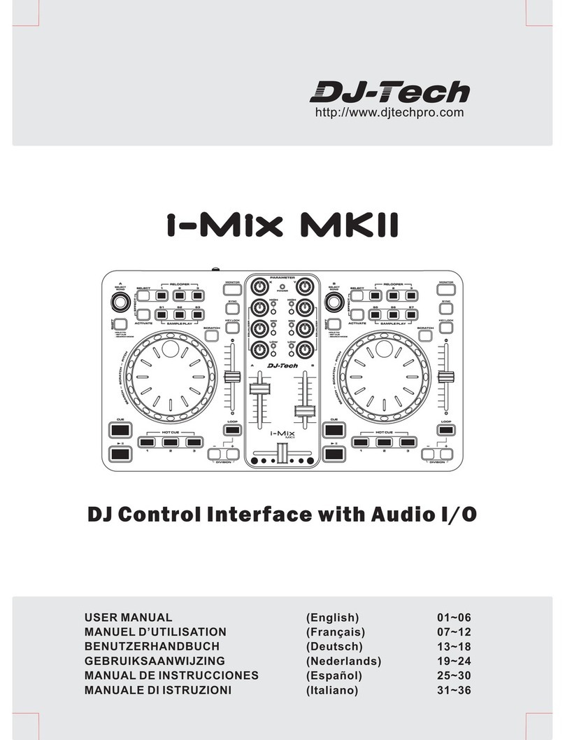 DJ-Tech i-Mix MKII user manual