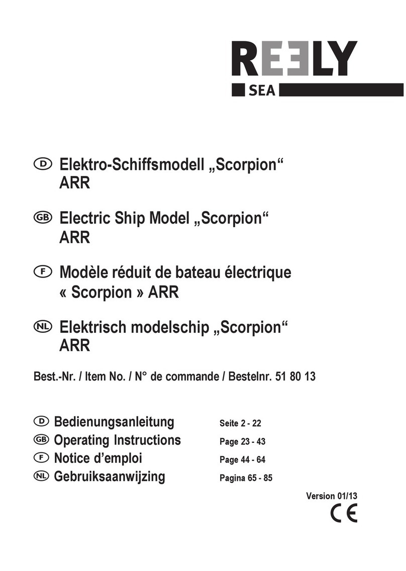 Reely Scorpion ARR operating instructions