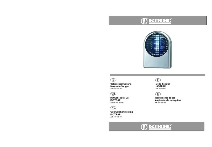 Isotronic ISOTRAP 62150 Instructions for use