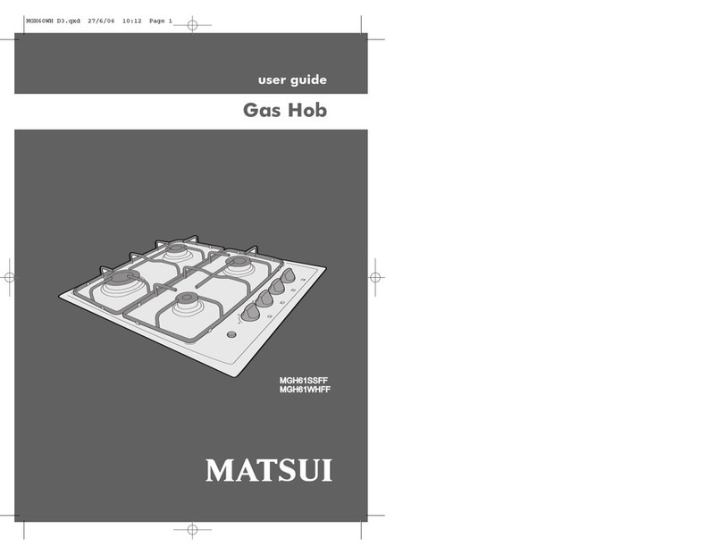 Matsui MGH61SSFF User manual Matsui MGH61SSFF User manual