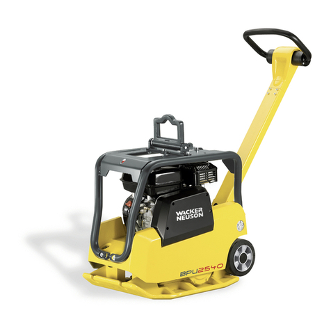 Wacker Neuson BPU 2540A Operator's manual