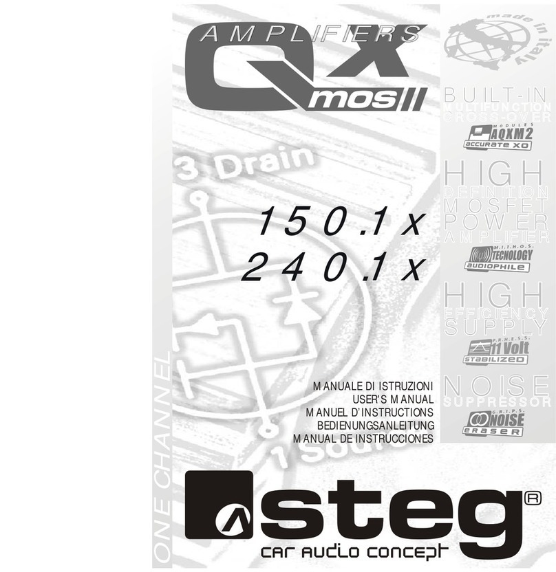 Steg Qx mos 150.1X user manual