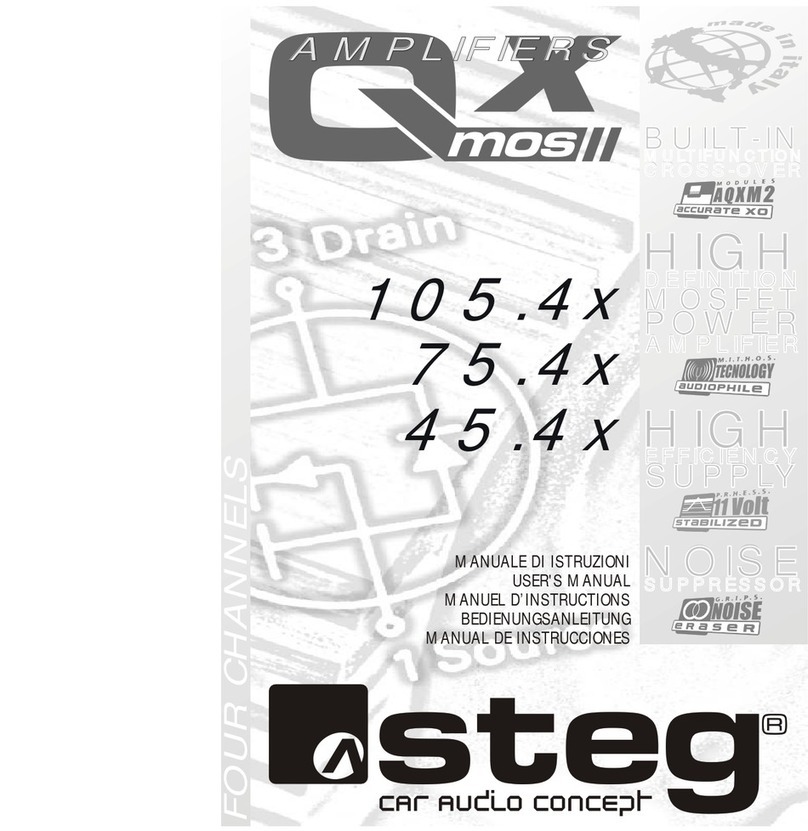 Steg Qx Mos 105.4x user manual