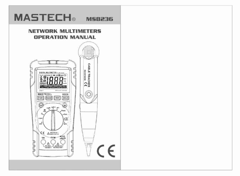 Mastech MS8236 Operation manual