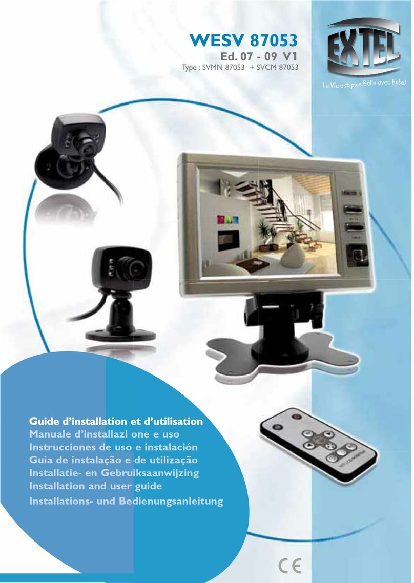 Extel WESV 87053 User manual