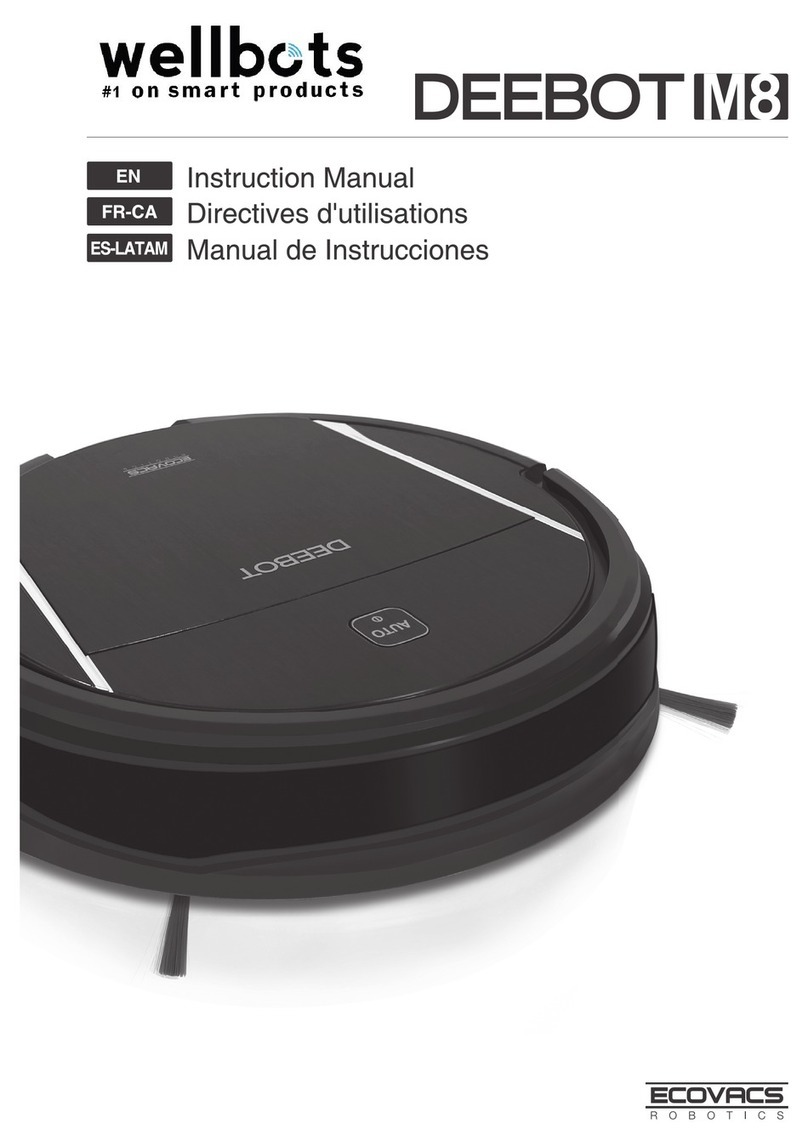 wellbots DEEBOT M8 instruction manual