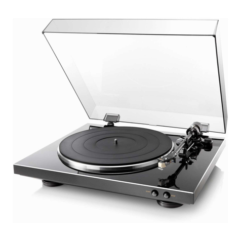 Denon DP-300F User manual Denon DP-300F User manual