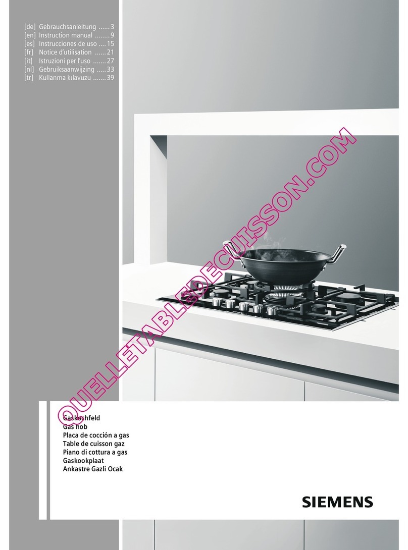Siemens EC6 series User manual