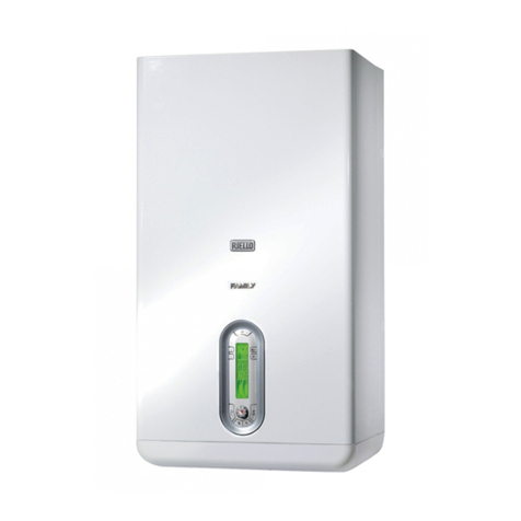 Riello Family Condens 2.5 - 3.5 KIS Operation and installation manual