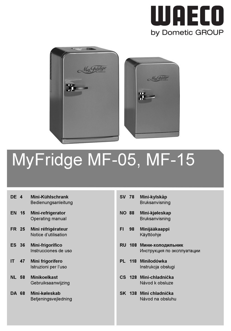 Waeco MyFridge MF-05 operating manual