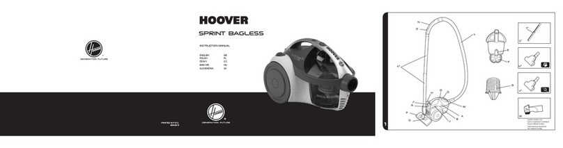Hoover SE71WR01 instruction manual