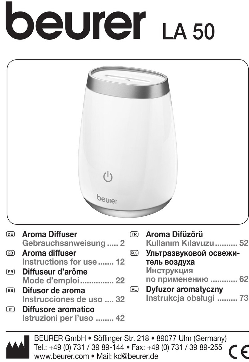 Beurer LA 50 Instructions for use