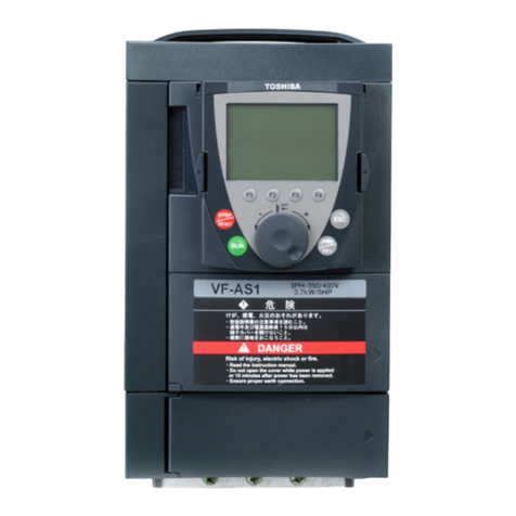 Toshiba TOSVERT VF-AS1 Series User manual