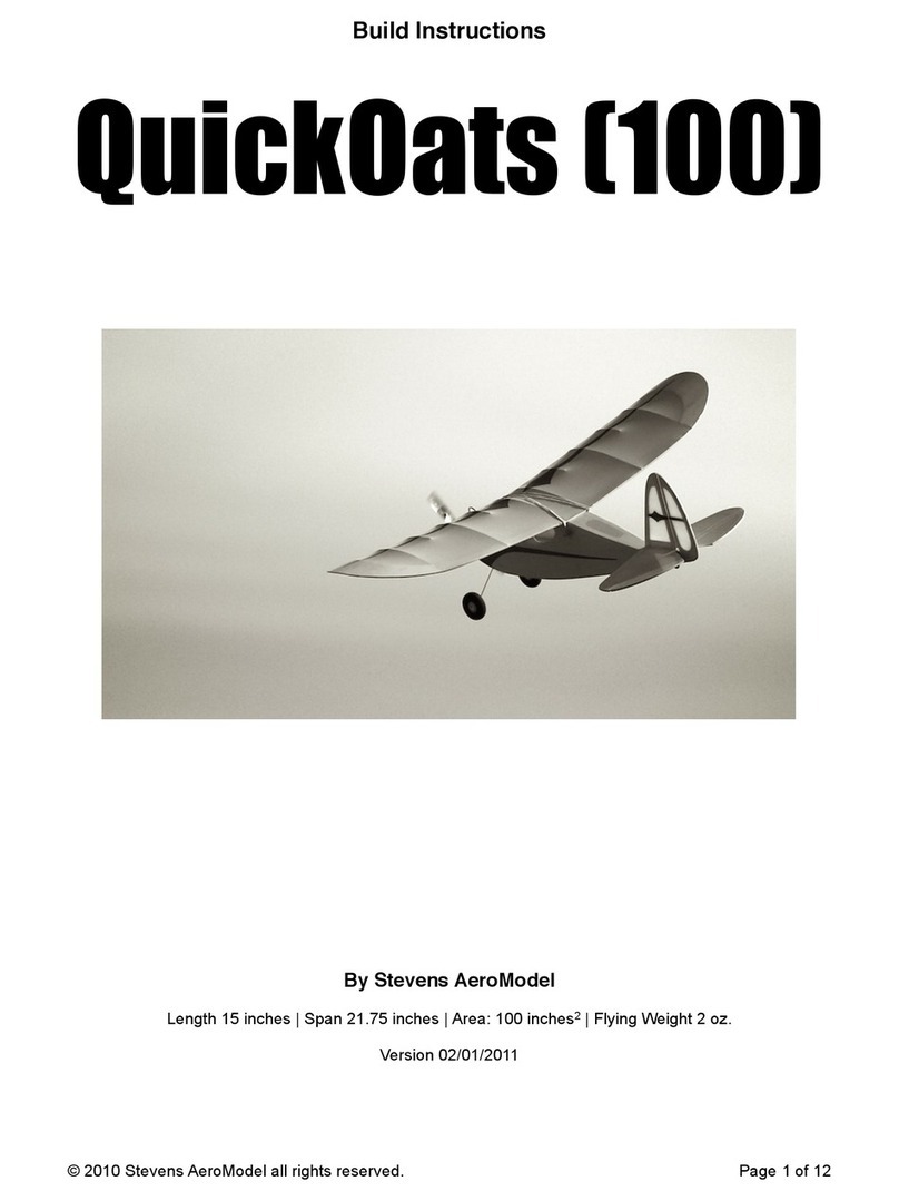 Stevens Aero Model QuickOats 100 Manual