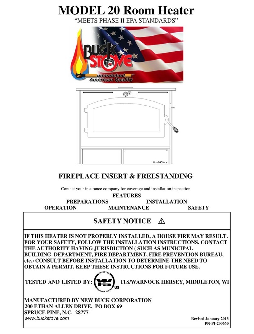BuckMaster MODEL 20 installation manual