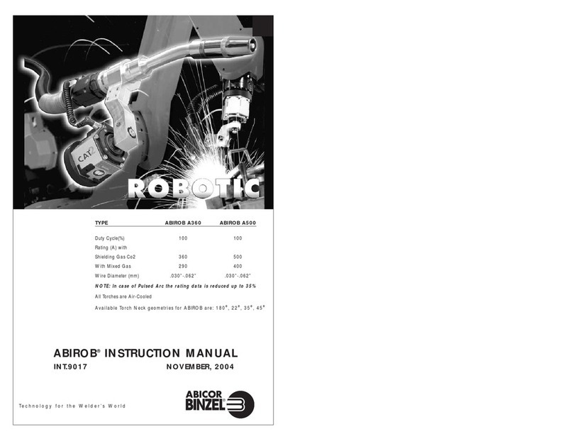 Abicor Binzel ABIROB A360 instruction manual
