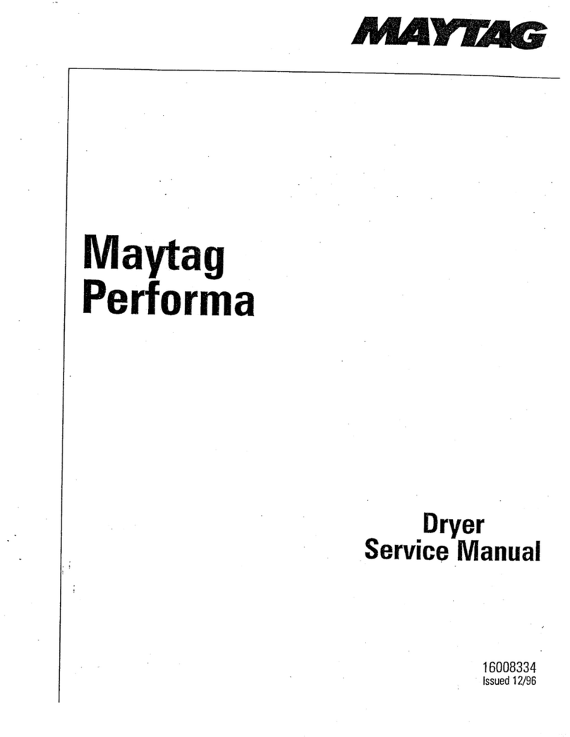 Maytag Performa PYE2000AY Series User manual
