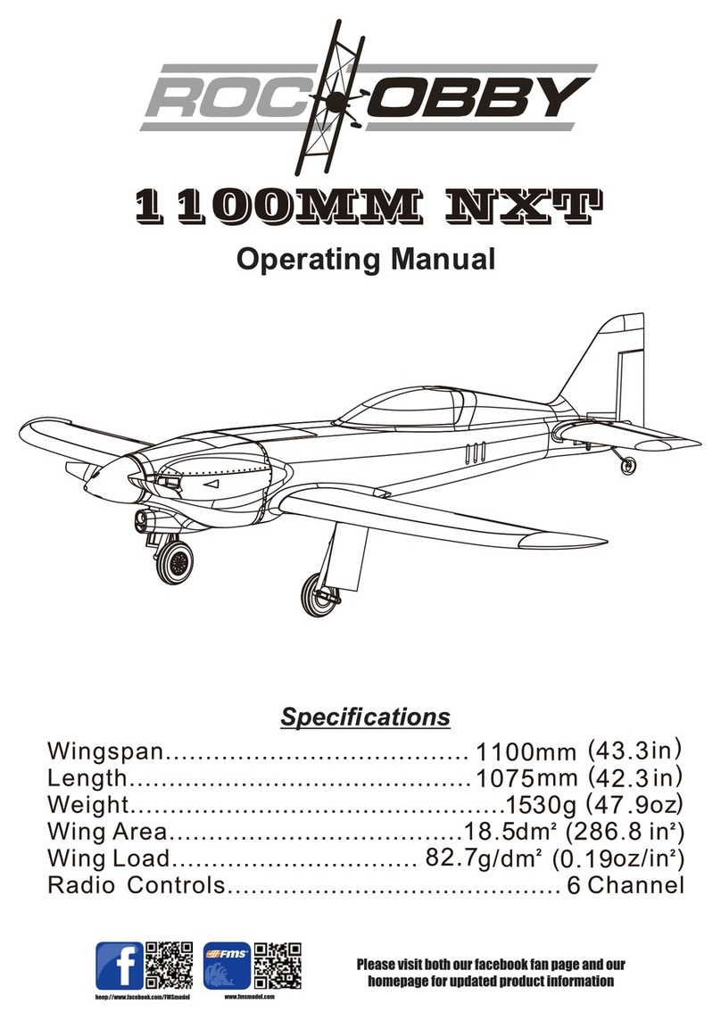Roc Hobby 1100MM NXT operating manual