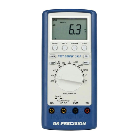 B+K precision 390A instruction manual