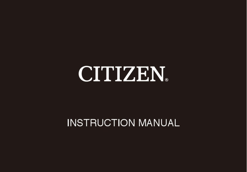 Citizen 9170 User manual