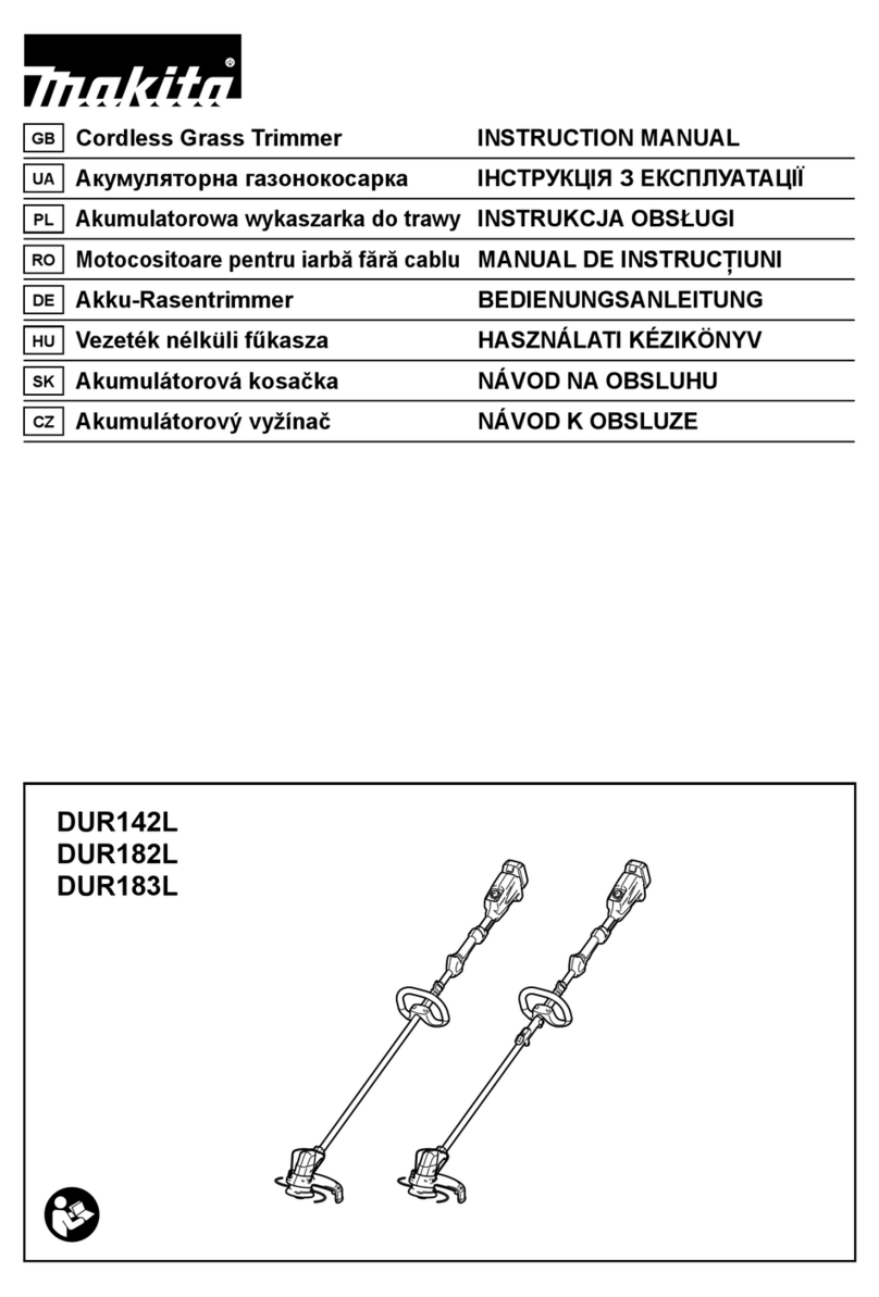 Makita DUR142L User manual