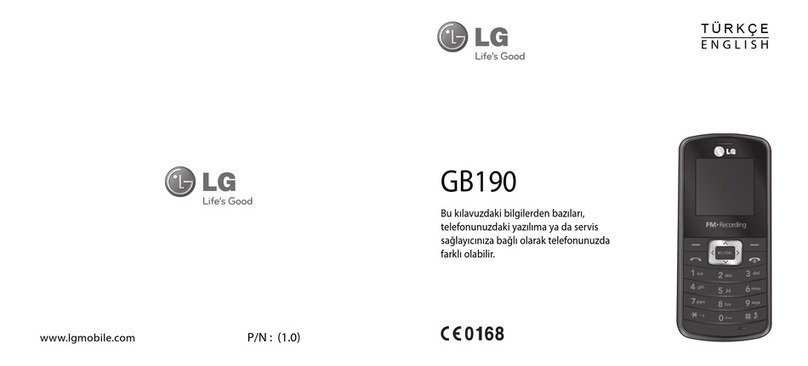 LG GB190 User manual