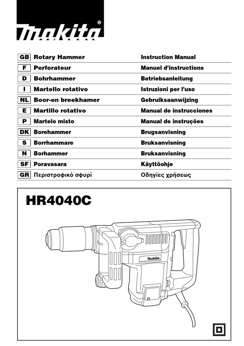 Makita HR4040C User manual Makita HR4040C User manual