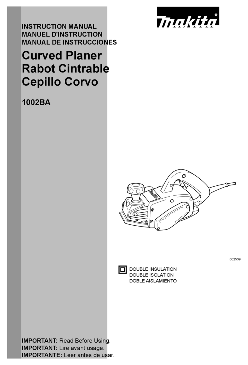 Makita 1002BA instruction manual