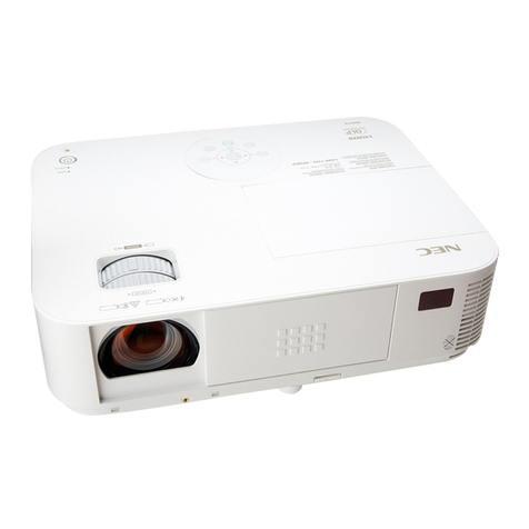 NEC NP-M403X Reference manual