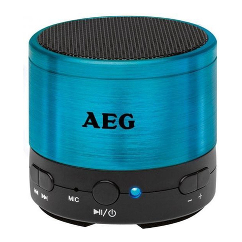 AEG BSS 4826 User manual