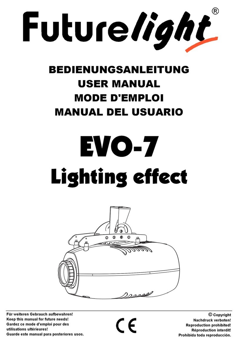 Future light EVO-7 Lightning Effect User manual