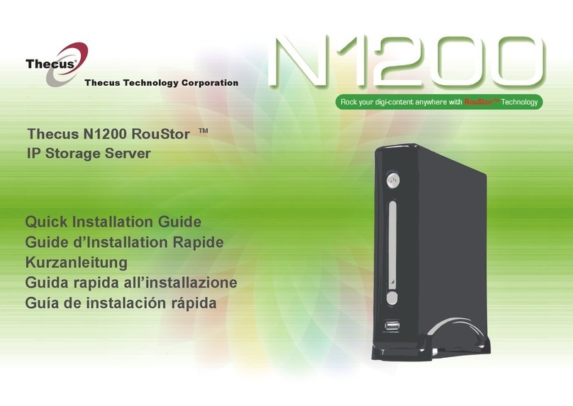 Thecus N1200 User manual