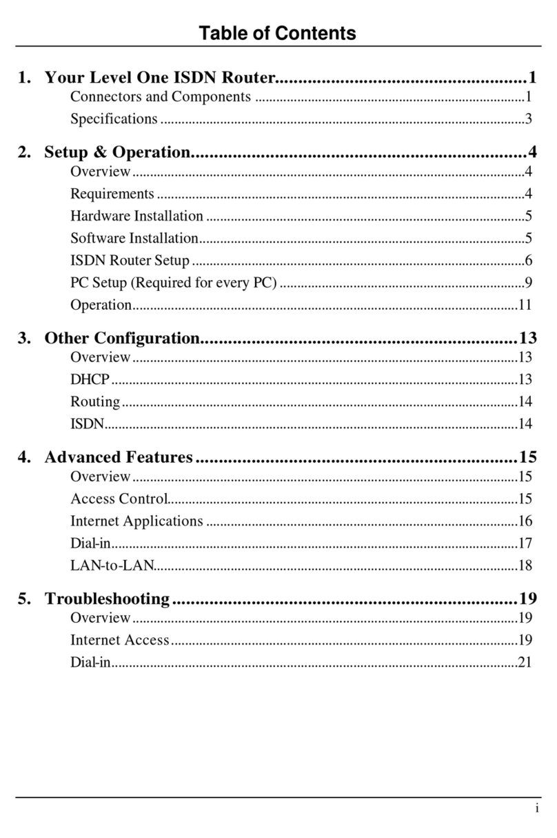 LevelOne FRT-2101TX user manual