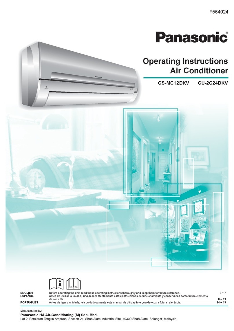 Panasonic CS-MC12DKV User manual Panasonic CS-MC12DKV User manual