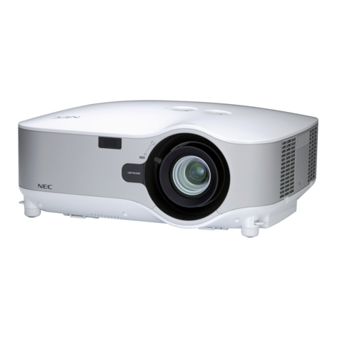 NEC NP2000 User manual