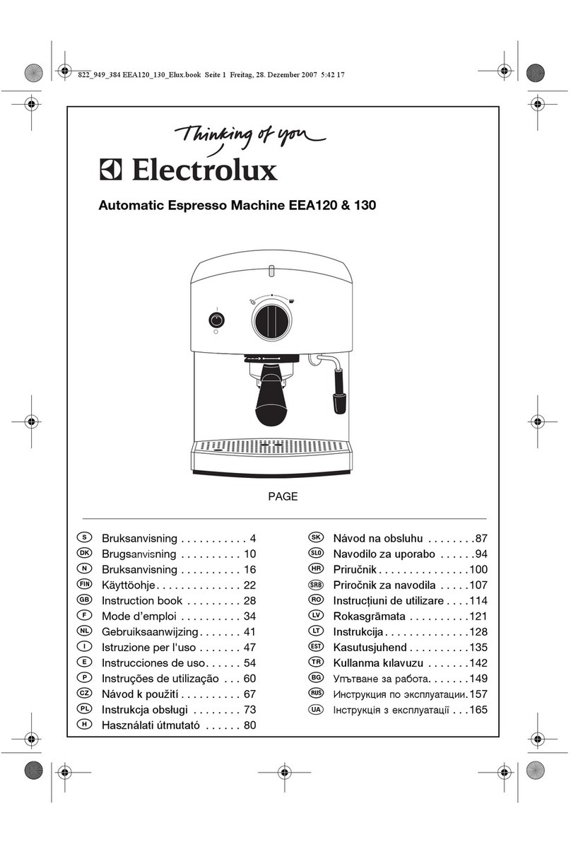 Electrolux EEA120 User manual